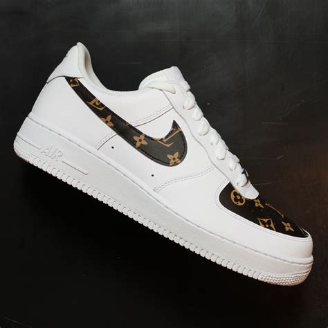 Nike shoes Louis Vuitton print